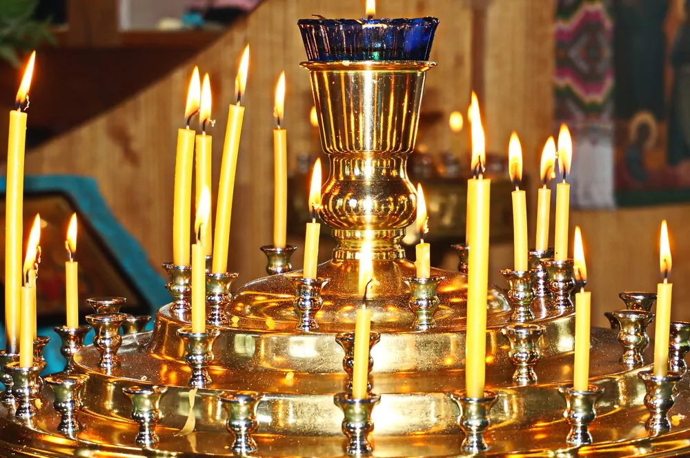 Свечи церковные Фото Надежды Большаковой